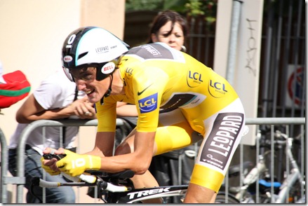 Andy 800m from loosing the Yellow Jersey 