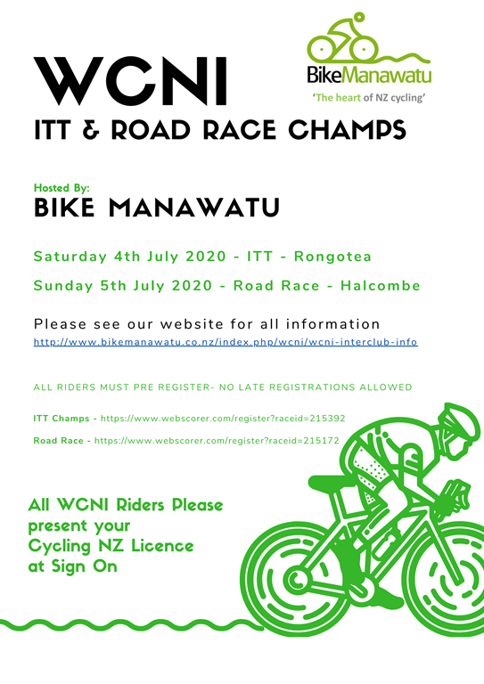 WCNI ITT & RR Champs 4-5 July 2020