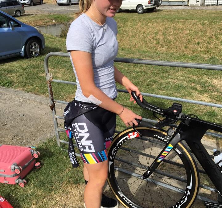 Silver for Michaela at Elite Road Nationals