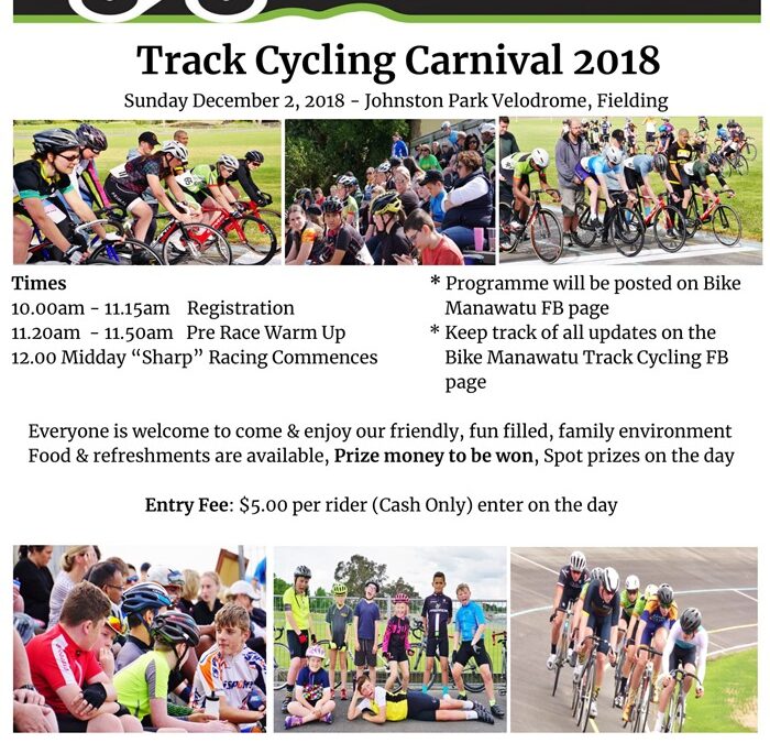 Bike Manawatu Track Cycling Carnival 2018