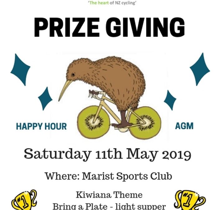 Prizegiving & AGM – 11 May 2019