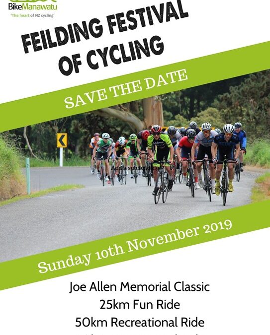 Feilding Festival of Cycling Update