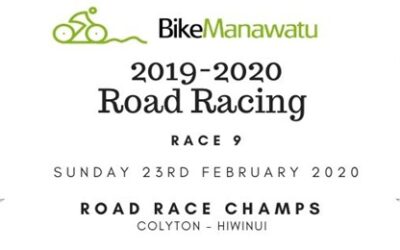 Bike Manawatu Club Road Race Champs–23 March 2020