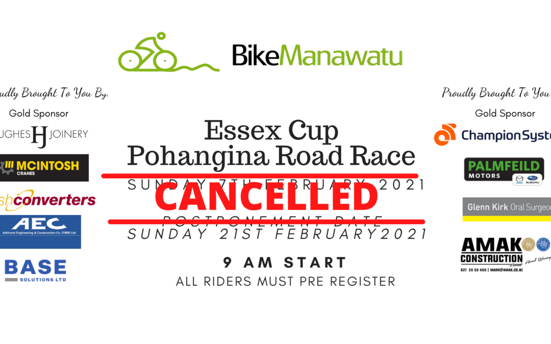 Essex Cup – Pohangina Road Race – Sunday 21st February 2021