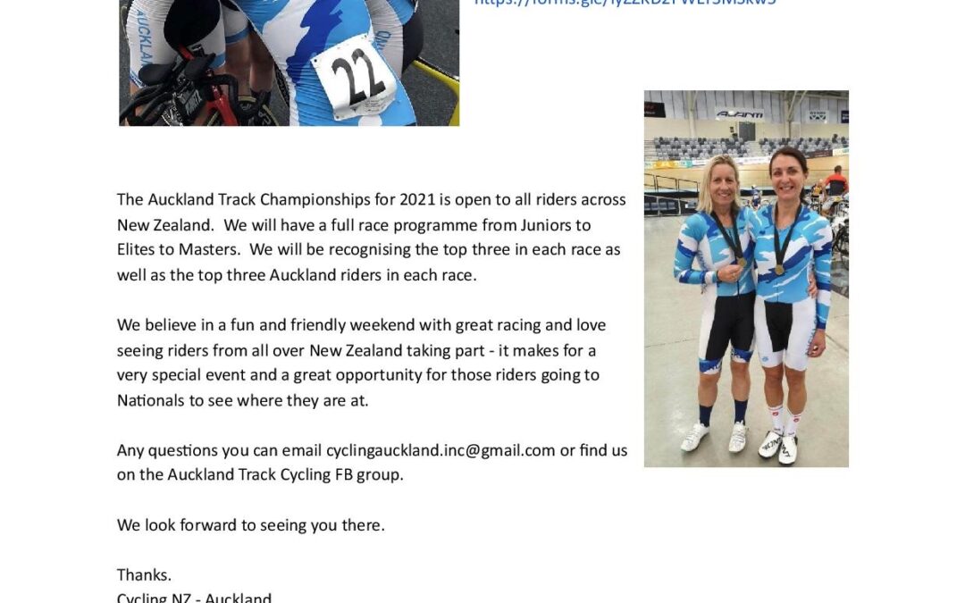 Auckland Track Championships 2021