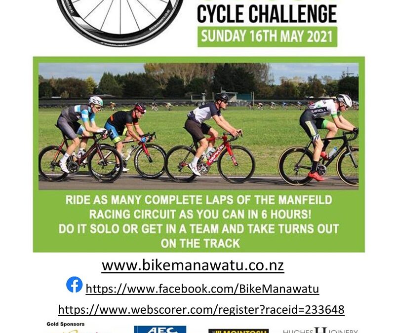 Manfeild 6 Hour Cycle Challenge–2021.